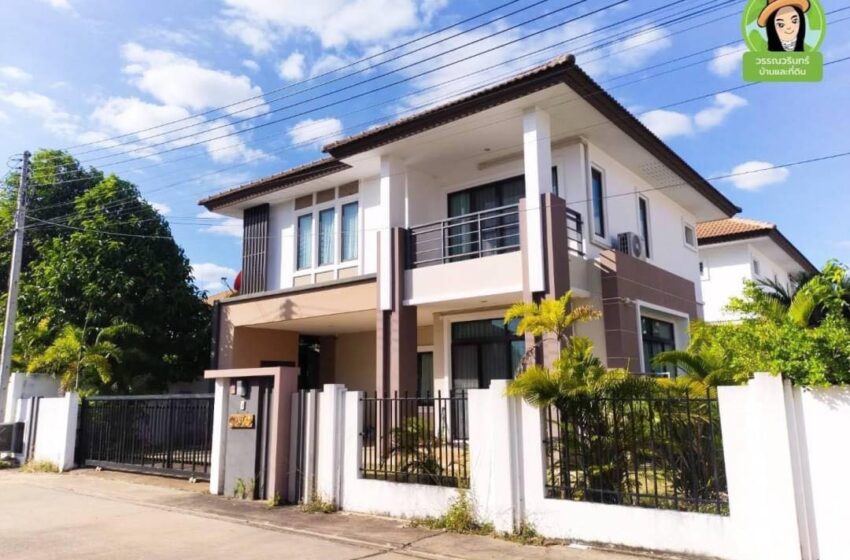  บ้านเดี่ยวสองชั้น – บ้านสาริน 11 @ วารินชำราบ อุบลฯ